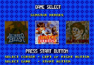 Classic Collection (Europe) screen shot title